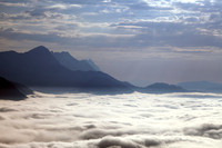 Nebel über dem Ennstal