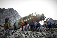 Die Bergretter, Dreharbeiten im Dachstein-Gebirge