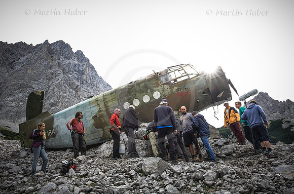 Die Bergretter, Dreharbeiten im Dachstein-Gebirge