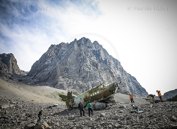 Die Bergretter, Dreharbeiten im Dachstein-Gebirge