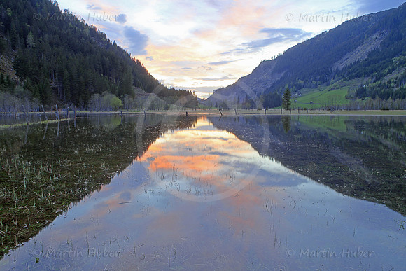 Tettermoor - teilüberflutet durch Schmelzwasser