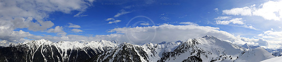 Guschen-Panorama - Krahbergzinken bis Kalkspitze