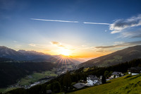 Sommer-Sonnenaufgang in Schladming