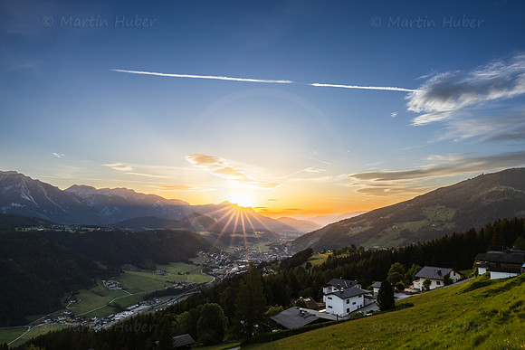 Sommer-Sonnenaufgang in Schladming