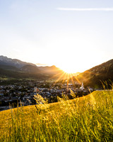 Sommer-Sonnenaufgang in Schladming
