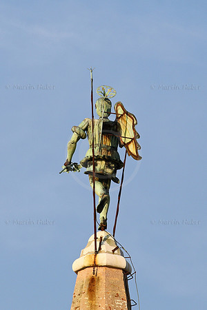 Grado -  Turmfigur auf der Basilika St. Eufemia