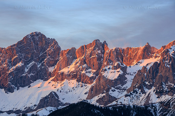 Wetter, Dachstein in der Abendsonne