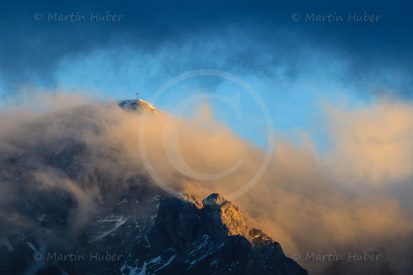 Morgensonne auf der Scheichenspitze