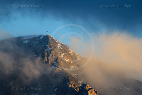 Morgensonne auf der Scheichenspitze