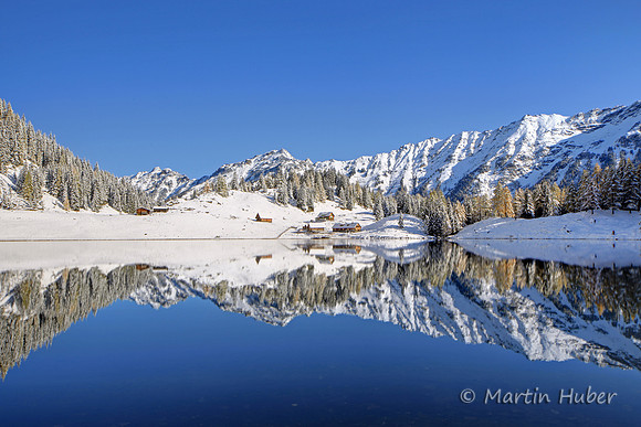 Oktoberschnee am Duisitzkarsee