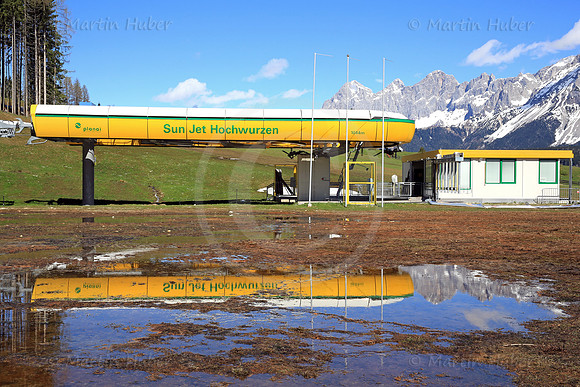 Sunjet Hochwurzen - Schmelzwasser-Spiegelung