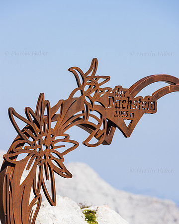Dachstein, Fotopunkt bei der Bergstation