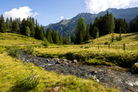 Bach entlang des Weges zur Keinprechthütte