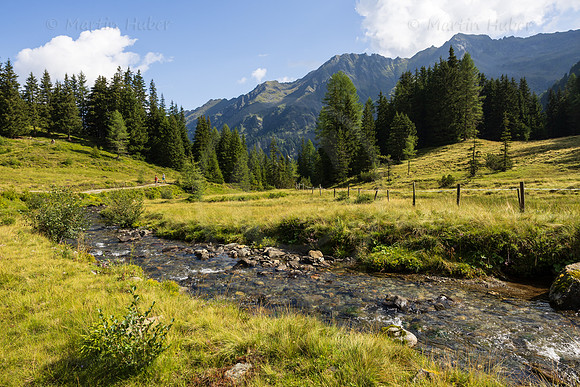Bach entlang des Weges zur Keinprechthütte