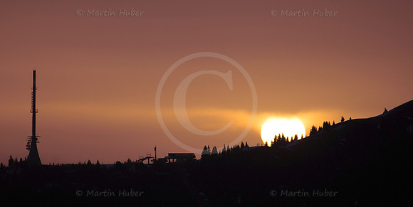 Hauser Kaibling - Sonnenaufgang