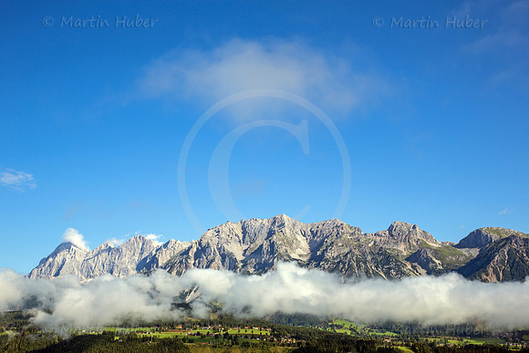Ramsau, Dachstein und erster Herbstnebel