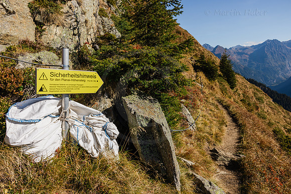 Schild, Sicherheit, Sicherheitshinweis, Schladminger-Tauern-Höhenweg