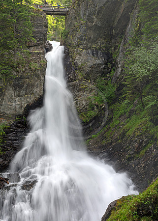 Alpinsteig durch die Hoell - Grosser Riesachwasserfall