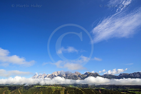 Ramsau, Dachstein und erster Herbstnebel