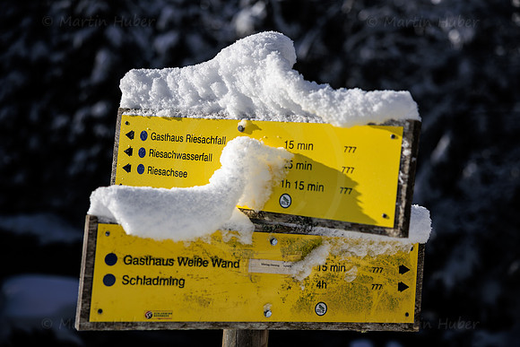 THEMENBILD, Winter in Österreich, Untertal bei Schladming