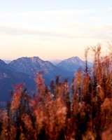 Ennstaler Berge im Abendlicht