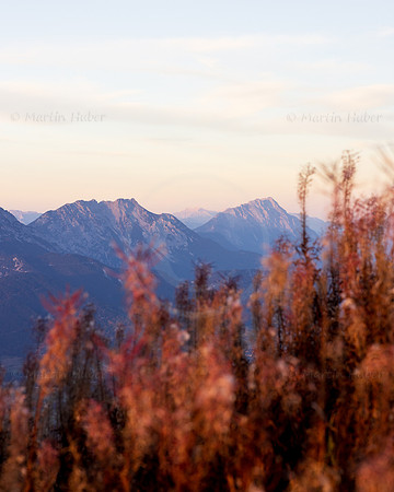 Ennstaler Berge im Abendlicht
