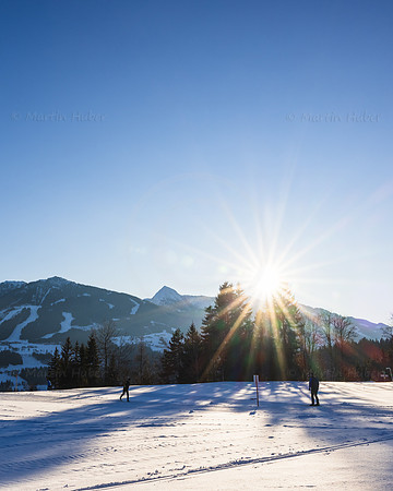 THEMENBILD, Winter in Österreich, Langlaufen