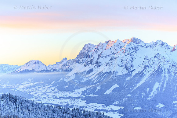 Jännerabend in Ramsau am Dachstein