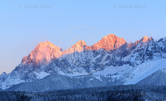 Sonnenaufgang am Dachstein
