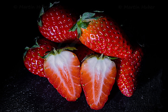 Food-Fotografie, Erdbeeren