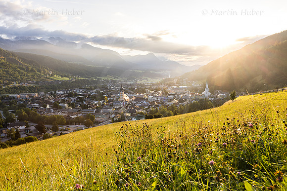 Sommer-Sonnenaufgang in Schladming