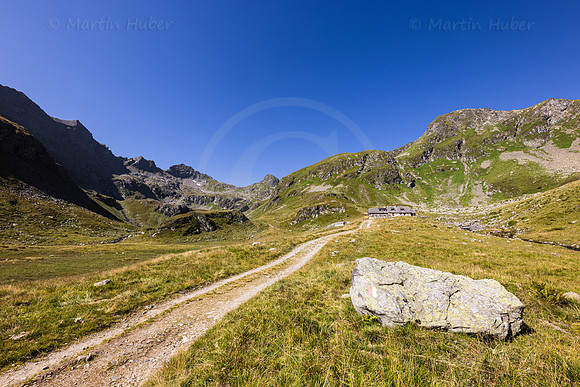 Weg zur Landawirseehütte in Göriach, Lungau