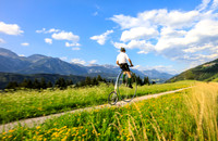 Hochradfahrer Franz Seggl