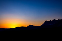 Sonnenuntergang, Dachstein