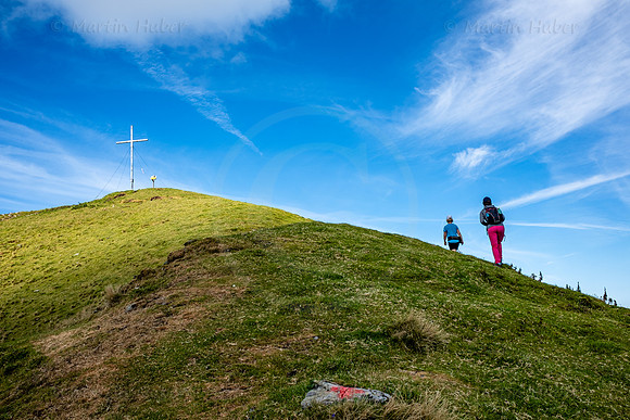 Wanderinnen auf dem Gumpeneck