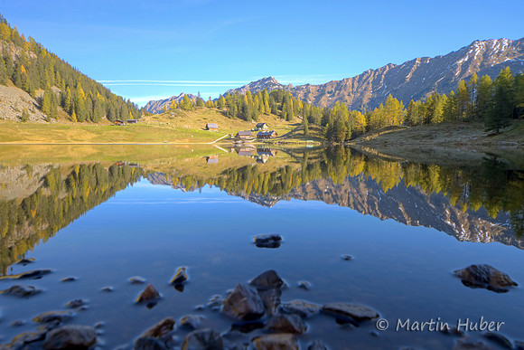 Oktobermorgen am Duisitzkarsee