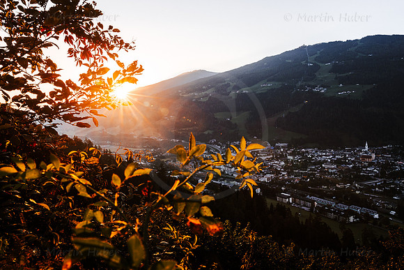 Herbst-Sonnenaufgang in Schladming