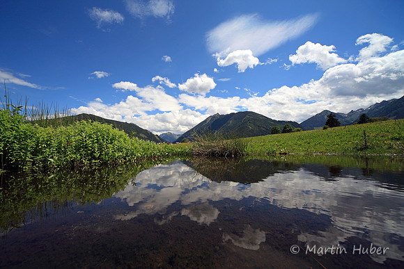 "Spiegelblick" in die Schladminger Tauern