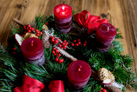 THEMENBILD, Weihnachten, erster Advent, Adventkranz