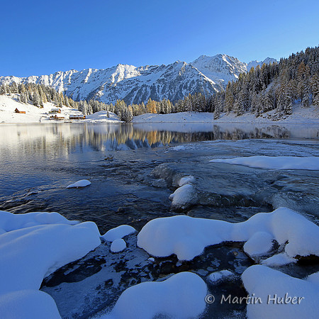 Oktoberschnee am Duisitzkarsee