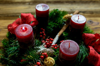THEMENBILD, Weihnachten, erster Advent, Adventkranz