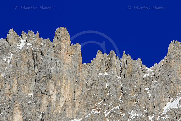 Der Fels, der Grat und der Himmel