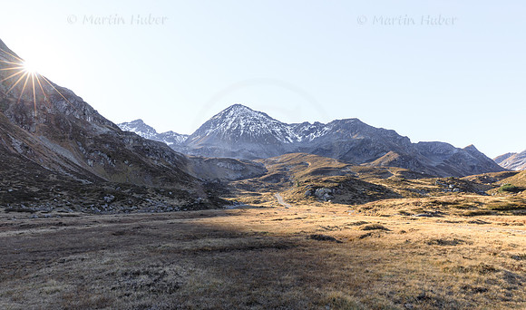 Aufgehende Sonne und Engelkarspitze