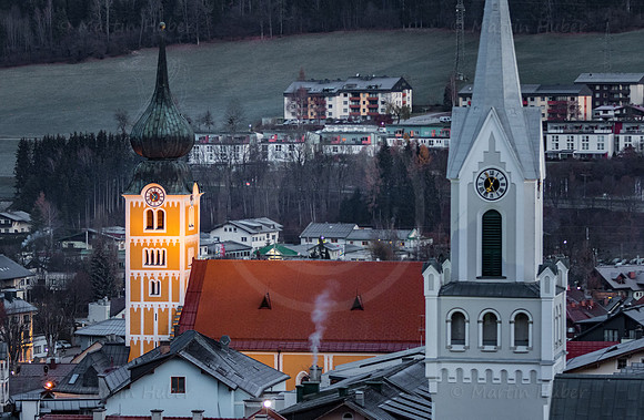 Zwei Kirchen in Schladming