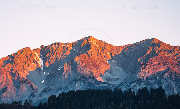 Sonnenaufgang, Scheichenspitze