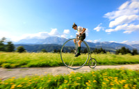 Hochradfahrer Franz Seggl