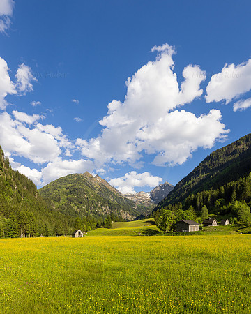 THEMENBILD, Frühling in den Bergen, Alm