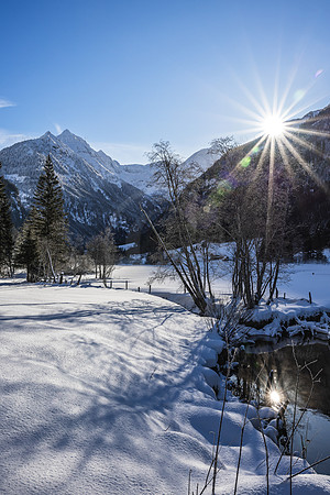 THEMENBILD, Winter in Österreich, Untertal bei Schladming