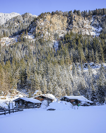 THEMENBILD, Winter in Österreich, Untertal bei Schladming