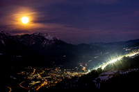 Schladming bei Vollmond
